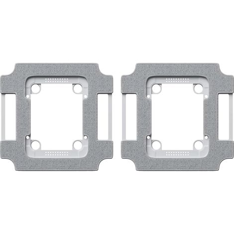 Set mit 2 Mikrofaser-Reinigungspads inklusive Halterung für den Fensterputzroboter ECOVACS WINBOT W3 Omni – Einfache, werkzeuglose Montage (1/5)