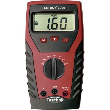 Testboy TB-3000 Hand-Multimeter digital CAT IV 600 V Anzeige (Counts): 2000