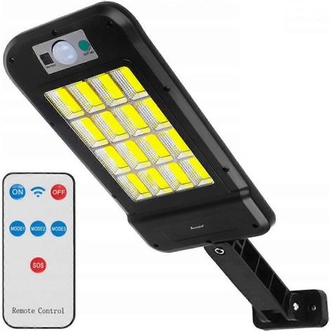 Éclairage extérieur avec panneaux solaires et détecteurs de mouvement (1/5)