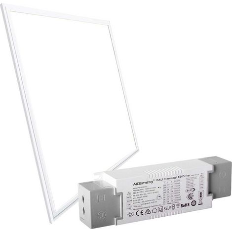 Panel LED Empotrable 60X60cm - 0-10V Regulable - 44W - UGR19 - Blanco Cálido (1/5)