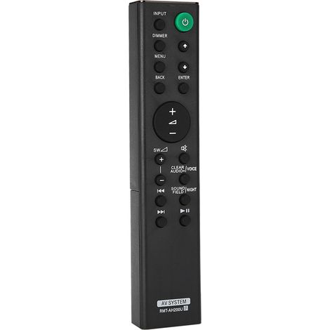 Télécommande de remplacement pour barre de son Sony HT-CT390, HT-RT3, SA-CT390 et SA-WCT390 (1/5)