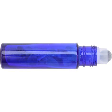 Flacon Roll-On en Verre 10ML avec Bille en Pierre Naturelle - Idéal pour Huiles Essentielles et Aromathérapie (1/5)