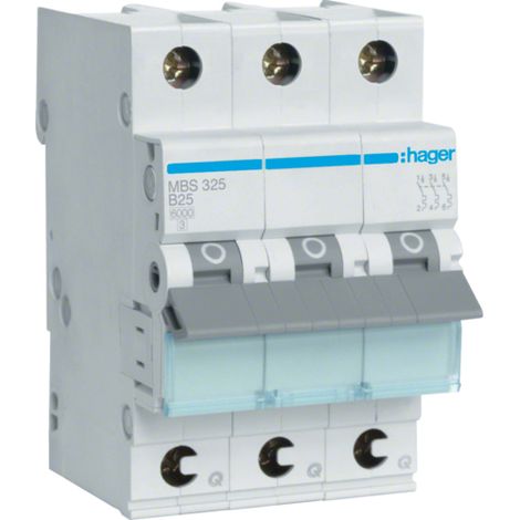INTERRUTTORE DI CIRCUITO HAGER MBS325