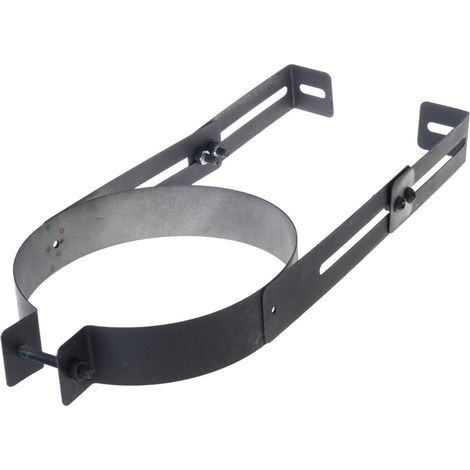 Supports de tuyau de cheminée réglables et portables, pinces de (1/5)