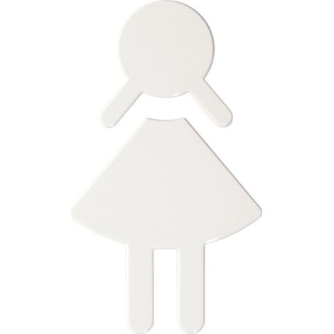 Simbolo HEWI Donna 801.91.020 PA Colore Nr.99 L.87mm A.150mm P.3mm - 801.91.020 99 (1/3)
