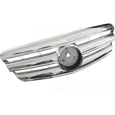 Grille calandre Mercedes classe S W221 de 2005 a 2009 Chrome-42695389