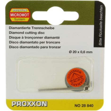 DISCO DIAMANTATO 20 MM PROXXON 28840- PROXXON GMBH- 1,0 pz
