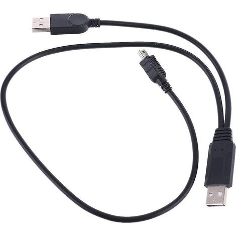 Câble de données USB vers mini USB pour ordinateur portable, adaptateur universel