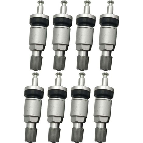 8 PièCes SéRies TPMS Vannes de Pneu pour Alliage Tubeless Valve SystèMe Surveillance la Pression des Pneus Capteur Tige Kit RéParation