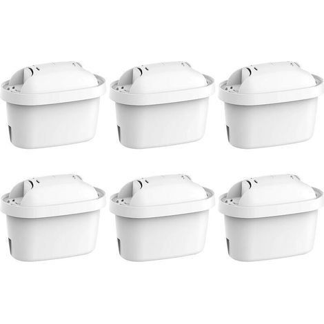 Cartouche de Filtre pour Brita Maxtra Plus et Marella, Recharge Compatible (6 pièces) (1/4)