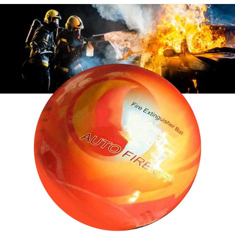 Extincteur automatique à poudre de 0,5 kg avec fonction de suspension à boule, adapté à un usage domestique, en entrepôt et industriel. (1/5)