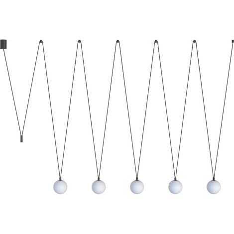 Nowodvorski SLING V lampadario 5 luci sfere bianche
