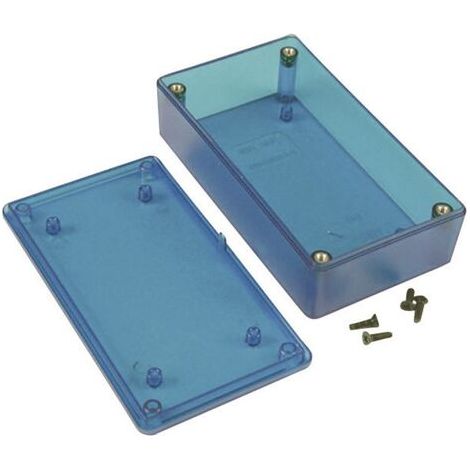 Boîtier universel Hammond Electronics 1591XXBTBU ABS bleu (transparent) 113 x 63 x 31 1 pc(s) S29241 (1/3)