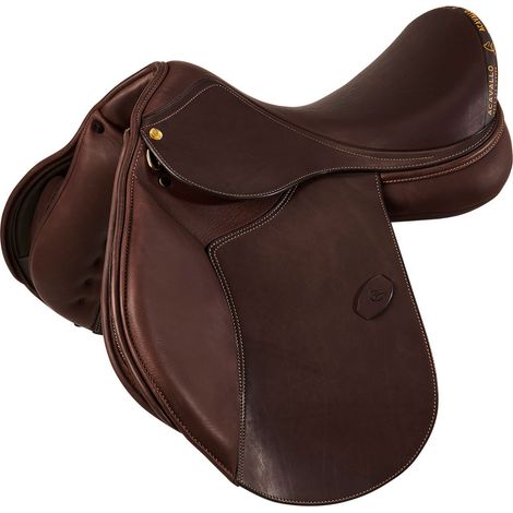 17" marrone ACAVALLO Sella da completo Bernini cuscini LANA cavallo (1/5)