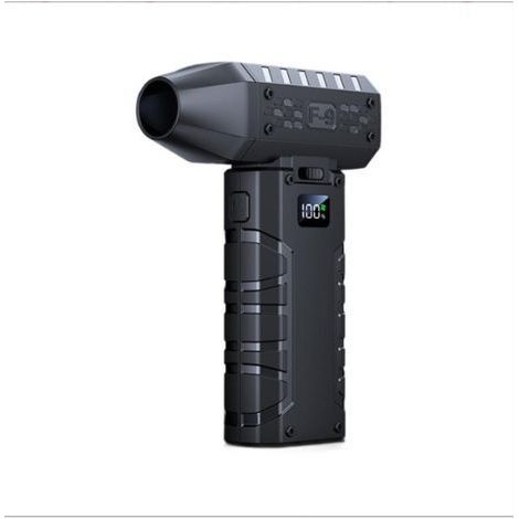 Compressed Air Blower, 130,000 RPM, Dust Blower, Continuously Variable Speed, Rechargeable Cordless Blower with LED Light and HD Screen (1/5)