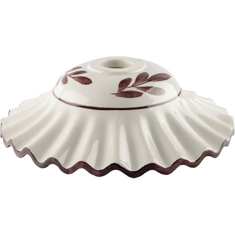 Diffusore ceramica 30x30 cm palme H.9 cm (1/2)
