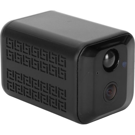 Mini caméra WiFi 1080p avec détection de mouvement et vision nocturne, sans fil, pour la maison, l'intérieur et le porche. (1/5)