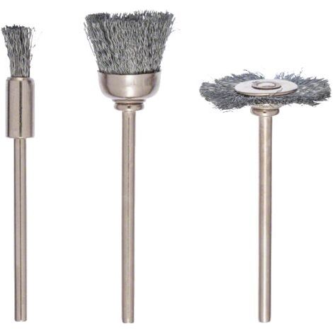 Bosch Mini-Bürsten-Set Mini-Bürsten-Set, 3-tlg. - 2609256554 (1/2)