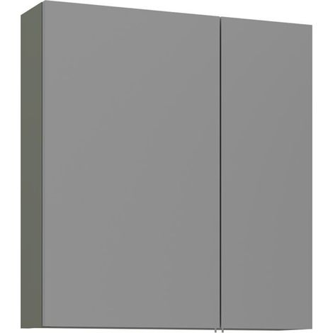 Badezimmerschrank "Bari 60" – 60 x 16 x 66 cm – Mattgrün (1/3)
