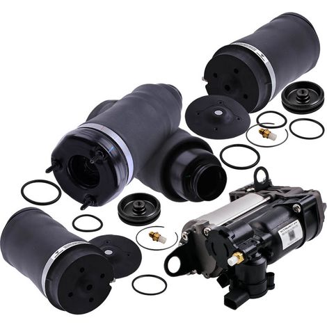 4x Molla Sospensione Pneumatica Compressore d'aria Per Mercedes R Classe W251 (1/5)