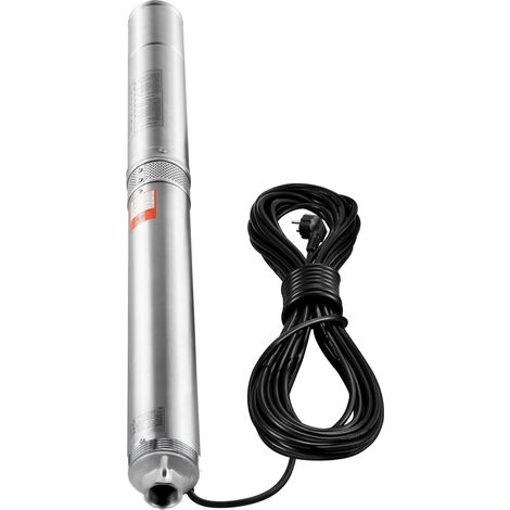 Mophorn Pompa Sommergibile per Pozzi Profondi, IP68 2200W 230 V 50Hz, Massima Portata 9,8 m³/h Prevalenza 144m, Cavo Elettrico 9,1m, Acciaio Inox Pompa per Irrigazione Industriale Uso Domestico (1/5)