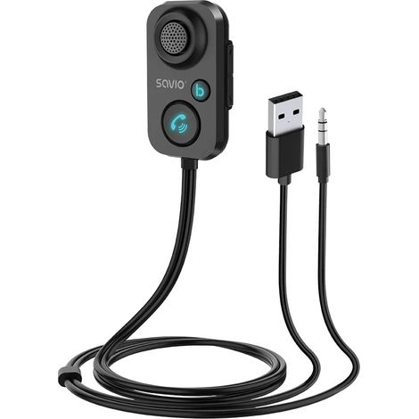 TRANSMISOR AUXILIAR BLUETOOH 5.1 COCHE SAVIO TR-13