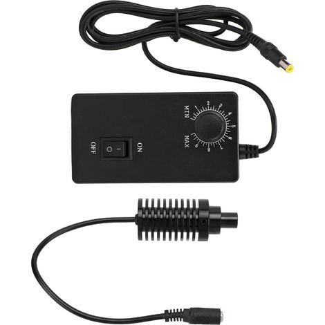 Koaxial beleuchtetes Mikroskop, einstellbare Helligkeit, verschleißfest, effiziente Wärmeableitung, LED-Spot für Mikroskop, AC100V-240V, 11mm Durchmesser, EU-Stecker, weiß. (1/5)