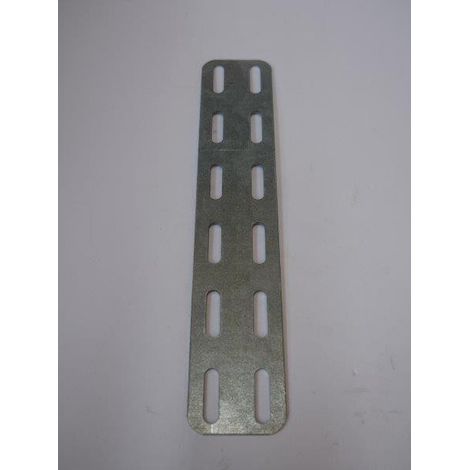 Eclisse plate longueur 235mm hauteur 48mm finition SZ compatible séries BS BD BRP et goulottes GBRS TOLMEGA