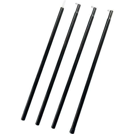 SJLERST Convient aux poteaux de support de tente de type Splice, aux poteaux d'auvent de plage, aux poteaux de support d'auvent en fer épaissi (1/4)