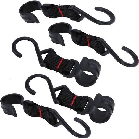Set di 10 ganci da campeggio,Ganci per appendere la tenda,Non è necessaria la foratura,tela da tenda da campeggio,Ganci per pali della tenda (1/4)