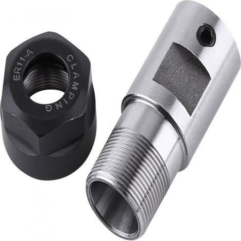 ER11 5 mm Motorwelle Stahl Motor Spannfutter für CNC-Bohr- und Fräsmaschine, Zubehör für eine Bohrmaschine