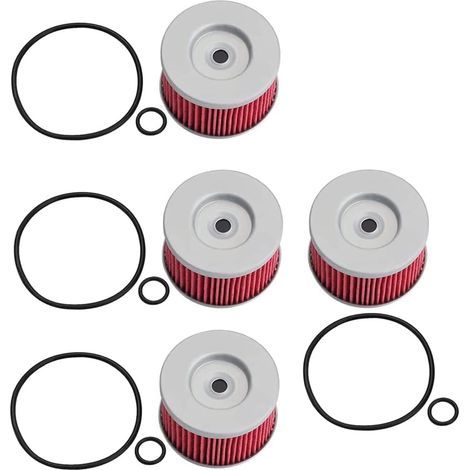 Compatible avec le filtre à huile hf113 avec joint torique pour moto ATC250ES ATC350X TRX250X TRX300EX ATV CBF125 VT125 XL125 CBF250 CRF250 SXS500 (1/5)