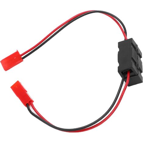 Interrupteur de commande de lumière LED pour voiture télécommandée, prise JST, interrupteur marche/arrêt, récepteur pour voiture télécommandée (1/5)