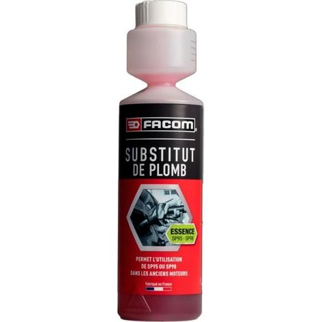 Sustituto de plomo 250ml - FACOM - uso de SP95 o SP98 en motores antiguos - ARS - Compatible con GLP - Concentrado