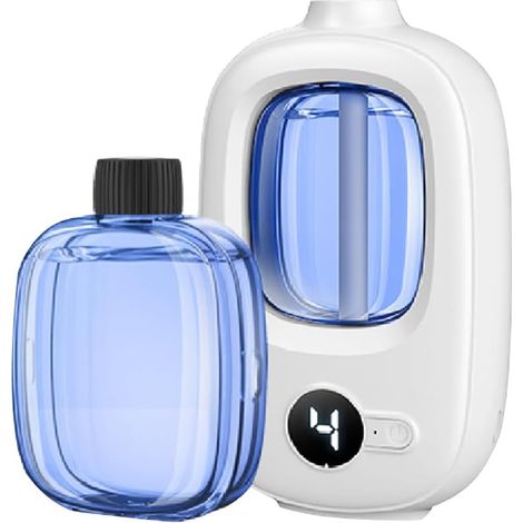 Machine D'Aromathérapie LCD Désodorisant Pulvérisateur Automatique Diffuseur de Parfum D' Dortoir Désodorisant Facile à Utiliser A (1/5)