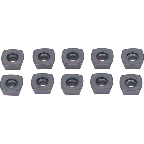 10 hartmetallbeschichtete CNC-Fräser, Ersatzdreheinsätze, Fräs- und Spannwerkzeuge für Drehmaschinen (1/5)