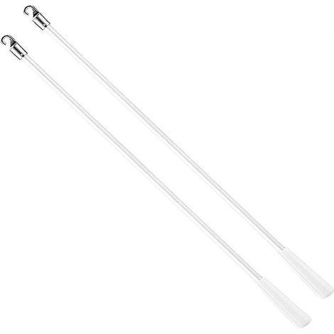 Lot de 2 tiges de store vénitien de 30 cm (12 pouces) avec poignée (1/4)