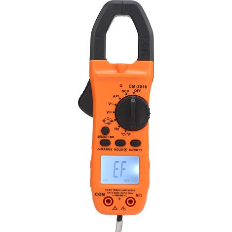 Pince ampèremétrique numérique multimètre AC/DC NCV True RMS multifonction CM-2016 (1/5)
