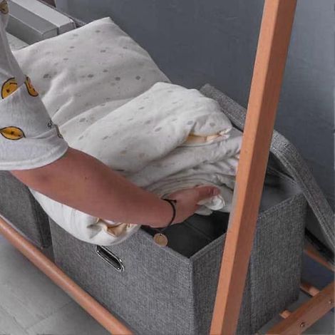 Vikbar pour la ligne de verrouillage pour les vêtements/leksaker Stora Hold Izatl Li