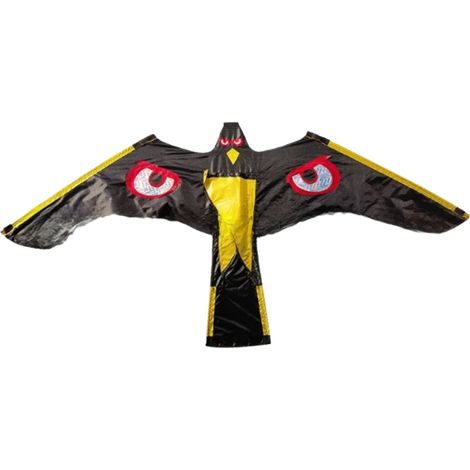 Epouvantail En Forme De Faucon - Cerf-Volant Répulsif Pour Oiseaux - Pour Jardin Patio Pelouse Ferme - 120 cm x 65 cm - 1 Pièce