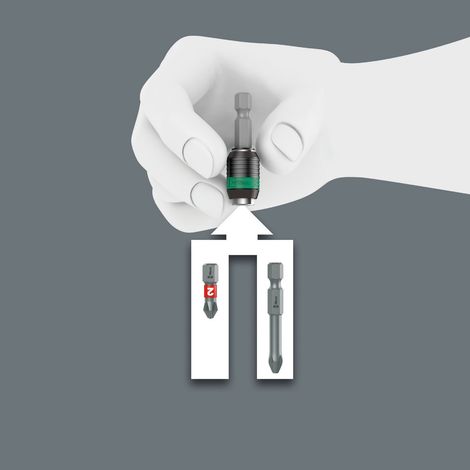 Wera 889/4/1 Porta inserti cambio rapido 75 mm 1/4 (6.3 mm) (1/5)