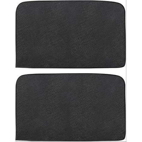 Rideau Voiture, Pare Soleil Voiture Bébé avec Fixation Magnétique, Store Latéral Voiture Protection, Pare-Soleil Fenêtre Arrière Auto, Rideau Occultant Fenêtre Latérale (Noir) (1/5)