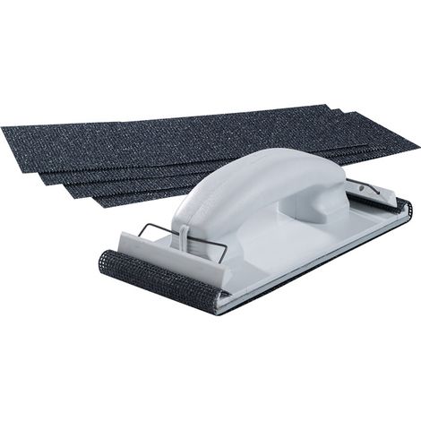 PROMAT Handschleiferset Länge 210 mm Breite 105 mm 5 teilig Körnung 100 Kunsts (1/3)