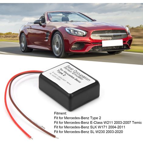 Émulateur de capteur d'occupation de siège automatique compatible avec Mercedes-Benz Classe E W211 (1/5)