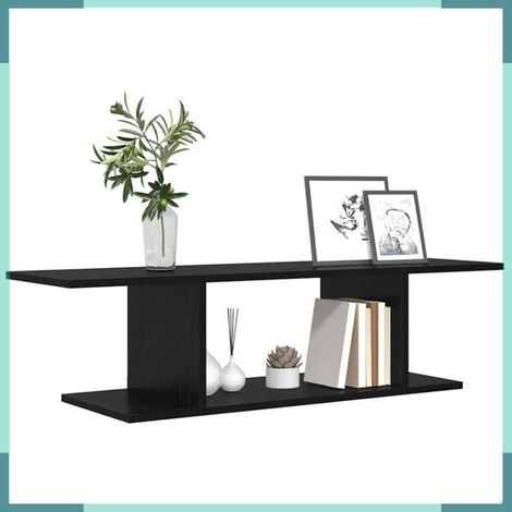 Ensemble meuble TV - 875175 - Noir - Bois d'ingénierie - 103 x 30 x 26,5 cm (1/5)