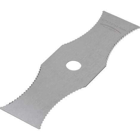 Lama curva in acciaio bianco per tosaerba, lama per decespugliatore, accessori e ricambi per bordatrici con denti a sega
