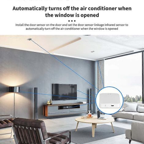 Drahtloses ZigBee 3.0-Gateway, multifunktionale zentrale Steuereinheit für Smart Home, Alexa-kompatibel, Automatisierung und Gerätevernetzung über Tuya (1/5)