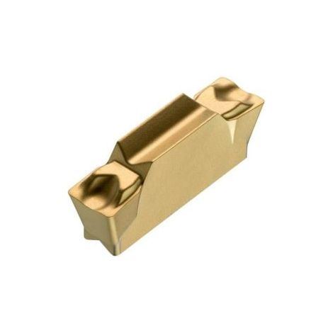 Drehwendeschneidplatte ISO LCMF 041602-CM:T8330 Breite 4mm PVD beschichtet Gold (1/2)