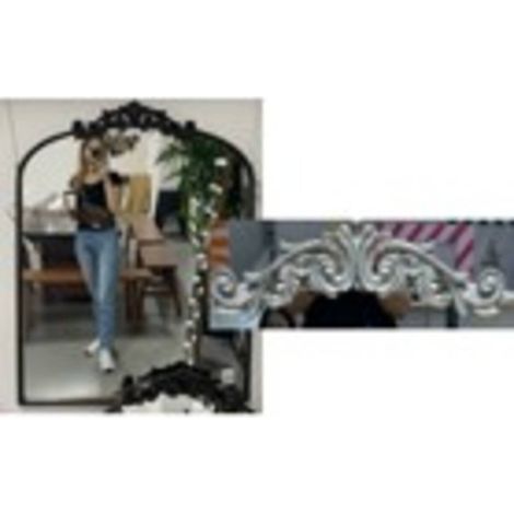 Specchio mary ad arco 68x90 cm dorato - Atmosphera créateur d'intérieur (1/3)
