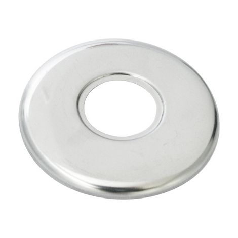 Rosette aus Edelstahl für Schläuche